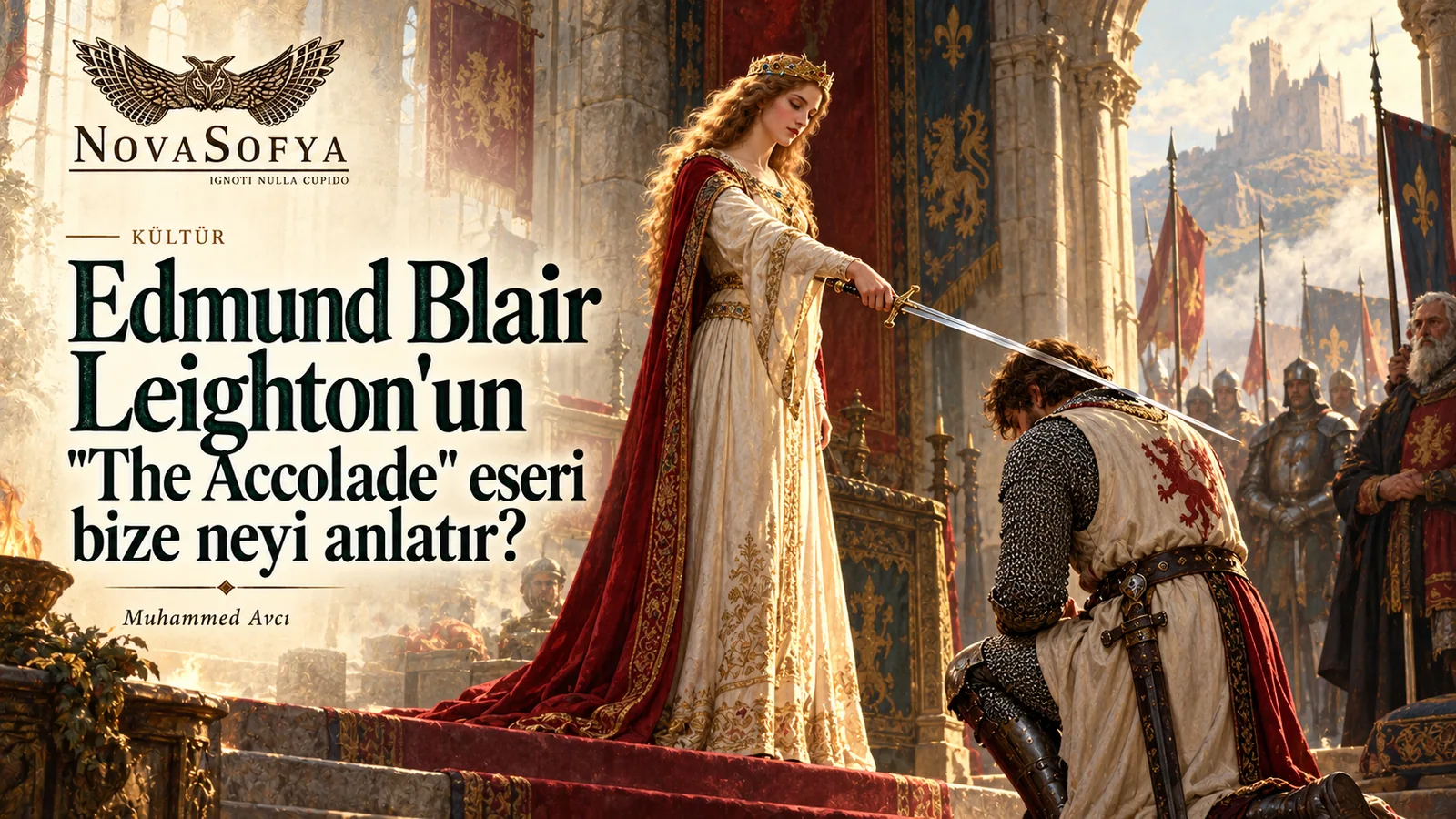 Edmund Blair Leighton'un "The Accolade" eseri bize neyi anlatır?